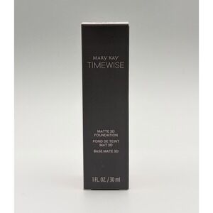 Mary Kay TimeWise Matte 3D Foundation Combination To Oily Skin Bronze W 130 New